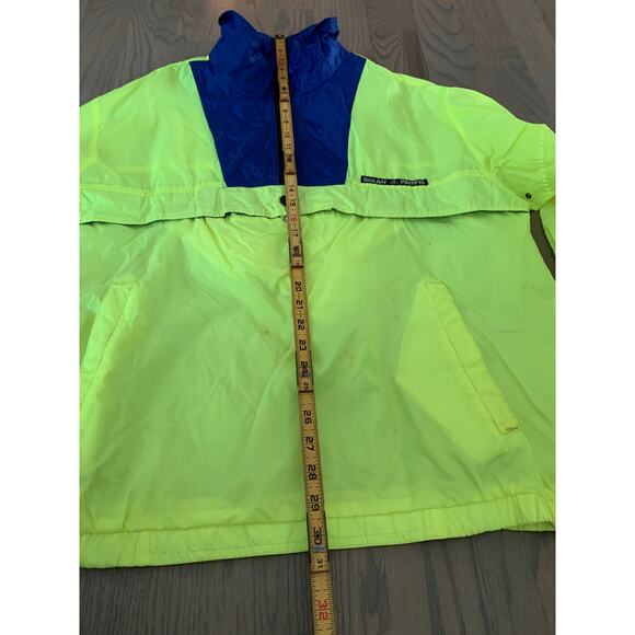 1990s Ocean Pacific Neon Windbreaker, Pullover, Men's L, Athletic, Lightweight - Picture 8 of 10